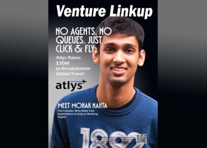 Mohak Nahta, Atlys, online visa platform, visa application startup, travel tech India, Series B funding, startup funding, travel made easy