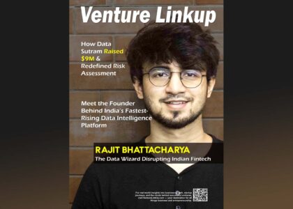 Rajit Bhattacharya, Data Sutram, fintech India, startup funding, AI in fintech, Indian entrepreneurs, data intelligence