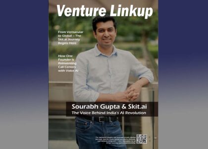 Sourabh Gupta, Skit.ai, Vernacular.ai, Indian AI startup, voice AI, conversational AI, AI in India, AI for call centers, Indian entrepreneurs, AI founders in India
