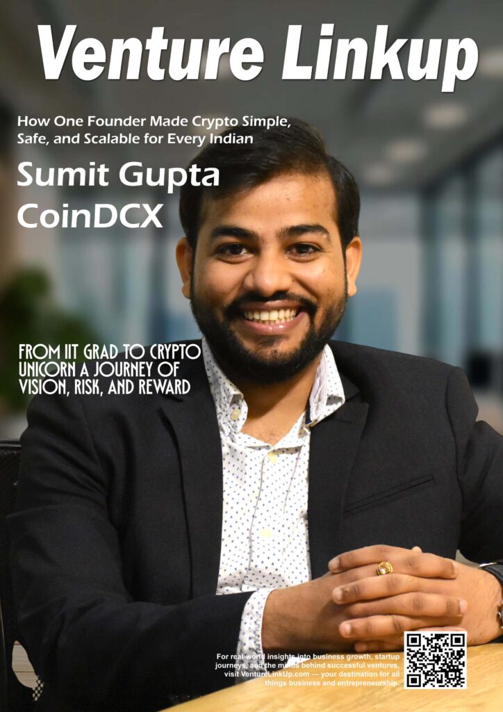 Sumit Gupta, CoinDCX, crypto exchange India, Indian startup success, cryptocurrency in India, blockchain entrepreneur
