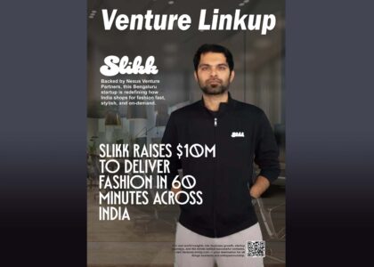 60-minute fashion delivery, hyperlocal fashion ecommerce India, quick commerce fashion startup, Slikk Bengaluru, VC funded fashion startup India, Nexus Venture Partners, fast fashion logistics India, instant fashion delivery service