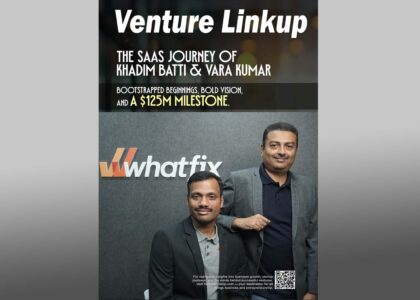 Whatfix, SaaS founders India, Khadim Batti, Vara Kumar, Indian SaaS startup, digital adoption platform, successful Indian entrepreneurs, Whatfix funding